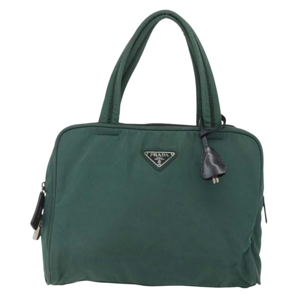 Prada Nylon Handbag Green